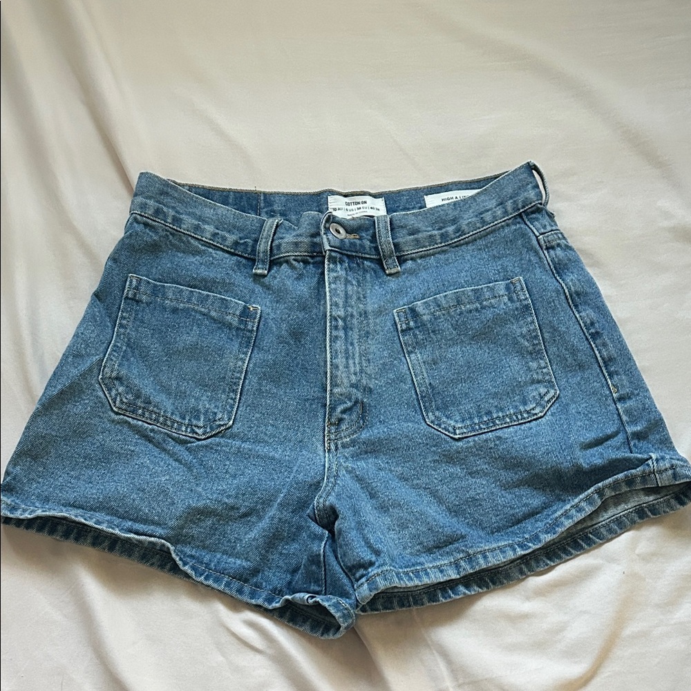 Cotton On Classic Blue Jean Shorts